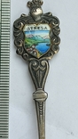 Souvenir spoon, Stresa, Italy, silver, 10+ grams, photo number 3