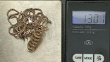 Women's chain (40 cm) and bracelet (18 cm), silver, 13 grams, some kind of Europe, photo number 11