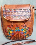 Artesania Argentina Vintage Women's Handbag Genuine Leather, photo number 4