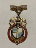 Масонская медаль 1954 год (П1), фото №2