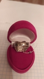 Перстень с эмблемой Playboy на черной эмали,серебро 925, фото №6