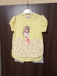 Костюмчик на девочку (шорты футболка) на 92 см. новый, фото №2