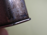 Настольная бензиновая зажигалка KW Кarl Wieden в серебряном корпусе. Германия 1950-е гг, photo number 13