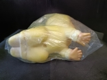 Vintage rubber baby doll/doll with a squeaker, Yugoslavia, packed, 1960s, photo number 11
