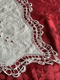 Tablecloth Richelieu linen, photo number 4