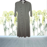 Красивое платье женское серый меланж интресного кроя Польша, фото №3