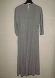 Красивое платье женское серый меланж интресного кроя Польша, фото №9