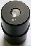 Окуляр микроскопа 6х кратный к микроскопу., фото №4