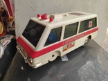 Vintage. Electro-mechanical toy RAF "ambulance". USSR, photo number 2