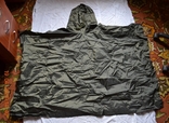 The raincoat is a military tent. Armed Forces of Ukraine (ZSU). From the front. Size 135x100 cm. Raincoat bag: 20x25 cm., photo number 4