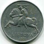 Lithuania 5 centavos 1991, photo number 3