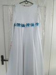 Ошатна біла сукня, фото №4