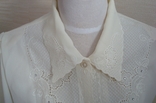 Нарядная красивая блузка молочного цвета Корея, numer zdjęcia 4