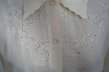 Нарядная красивая блузка молочного цвета Корея, numer zdjęcia 5