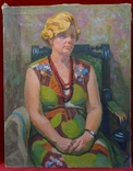 Підпис А.В. "Жіночий портрет", фото №2