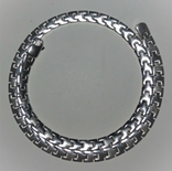Necklace Chain not hollow Silver 925 56,78gr 43cm Video, photo number 2
