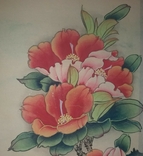 Свиток, Китай, Цветы (1).Авторский, живопись., photo number 8