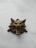 Keychain Wolf brass, photo number 2