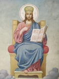 Icon. Jesus Christ. Saved on the throne., photo number 5