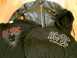 Pantera IXS AC\DC Lewis - шкіряні штани куртка ,футболки розм.28, фото №2
