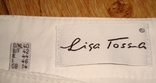 Lisa tossa красивые летние женские бриджи капри белые, фото №6