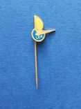 Значок логотип LOK синий, фото №3