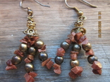 Earrings with aventurine., photo number 2