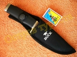 Охотничий Тактический Нож Buck 009 с чехлом 56HRC реплика, numer zdjęcia 10