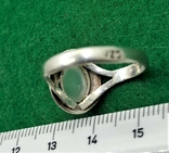 Кольцо Серебро 925 Винтаж Натуральный Камень, фото №8