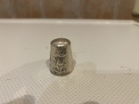 Серебрянный наперсток-925 пробы, фото №2