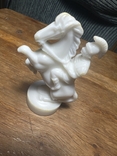 Chess piece chess Rome Romans horse white rider on horseback 8 cm, photo number 2