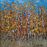 Taras Dudka ''Birch Autumn'' 30/30 oil on canvas 2012, photo number 2