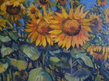 Painting Taras Dudka ''Sunflowers'' 40/50 canvas/oil on canvas 2015, photo number 6