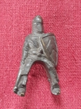 Bronze figurine "Knight with an axe and shield" (miniature), photo number 2