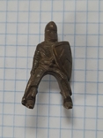 Bronze figurine "Knight with an axe and shield" (miniature), photo number 4