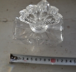 Glass (crystal) bottle for perfume, perfume. Height 18 cm. No2, photo number 10