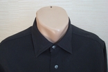 Donna Karan оригинал мужская стильная рубашка дл рукав черная, фото №4