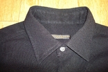 Donna Karan оригинал мужская стильная рубашка дл рукав черная, фото №8