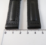 New 18mm Leather Straps. 5 pieces. Black, photo number 12