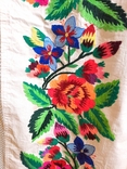 antique curtains embroidery handmade 194*146, photo number 4