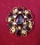 Antique pendant "Angelica", 50s of the twentieth century, gilding, vintage, USA., photo number 3