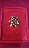 Antique pendant "Angelica", 50s of the twentieth century, gilding, vintage, USA., photo number 6