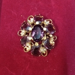 Antique pendant "Angelica", 50s of the twentieth century, gilding, vintage, USA., photo number 9