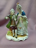 Antique figurine "Music Lesson", 17.5 cm, early twentieth century, Germany., photo number 8