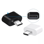 Przejściówka USB-Adapter USB na Micro USB Biały / Czarny, numer zdjęcia 2