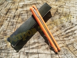 Складной нож на подшипниках Стилет Flipper Orange, фото №10