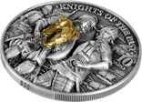 Монета срібна Germania mint Мальта Лицарі Минулого 2022, друга в серії, тираж 999 шт., фото №4