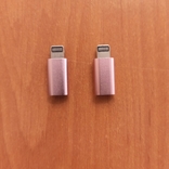 Переходник USB-адаптер Micro USB к Lightning, фото №7