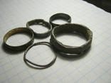 Кільця,перстені 5 шт.01, фото №5
