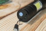 Акумуляторний тактичний ліхтарик 11.7 см у кейсі BL-1831-T6+COB (1547), numer zdjęcia 7